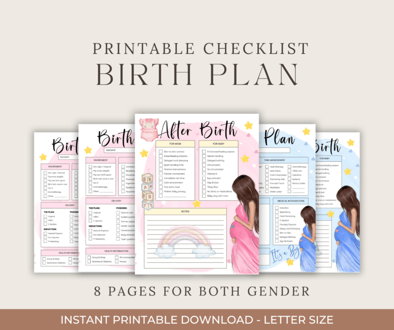 birth plan template