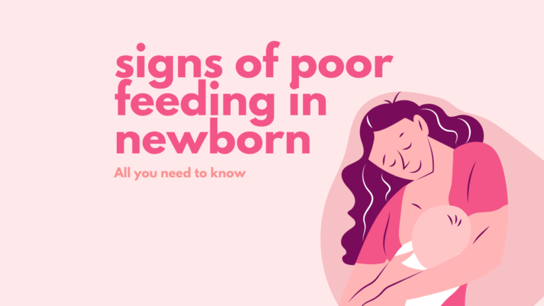 signs of poor feeding in newborn